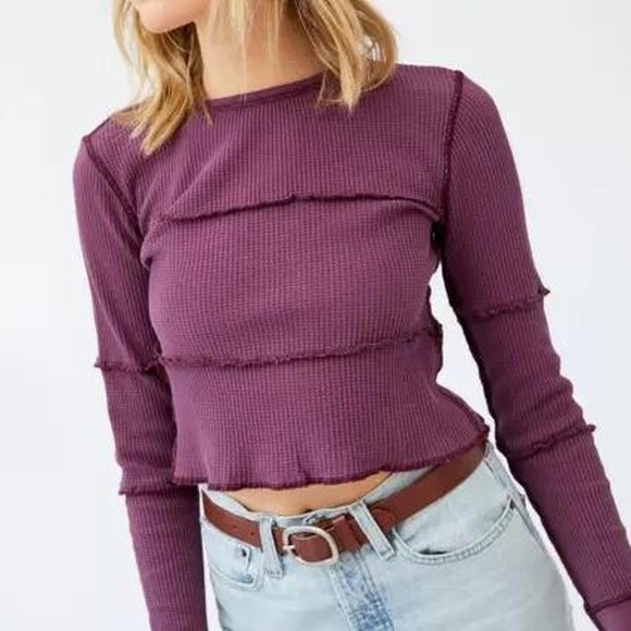 Uo dustin patchwork thermal top - Picture 1 of 4